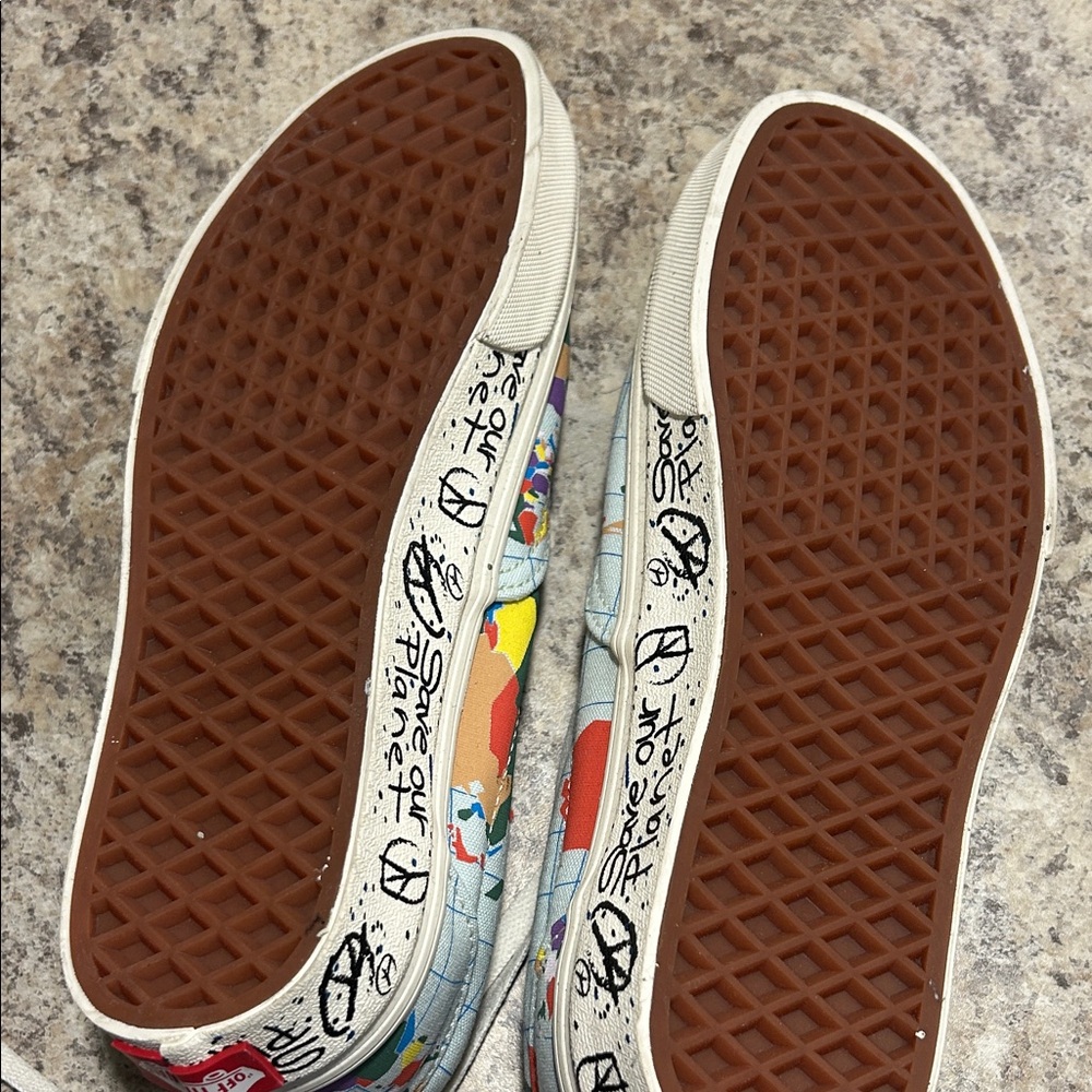 Vans limited edition Colorful Map Sneakers - Picture 4 of 4